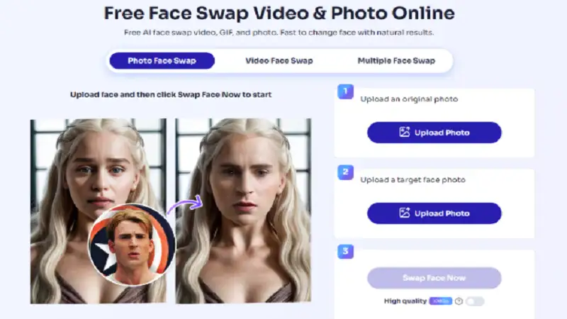 Experience the Magic of Face Swap AI